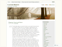 Tablet Screenshot of canterbridge.org